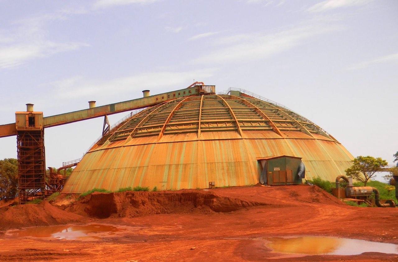 Atlantic Alumina Company (ATALCO) – Discovery Bauxite Partners — dome storage structure