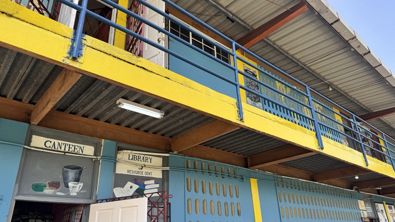 Post-Hurricane Melissa School Assessments – Ministry of Education — corridor and canteen